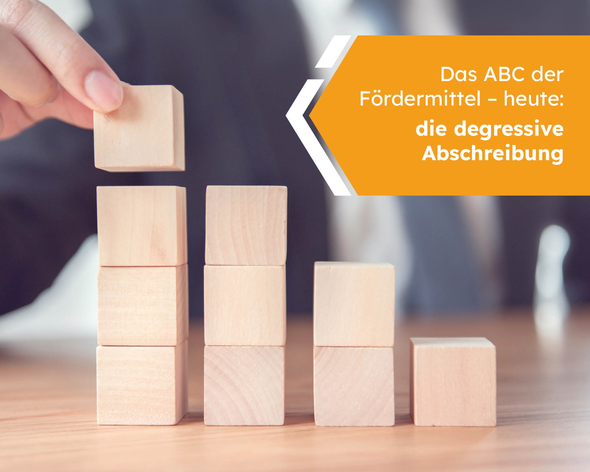 Das ABC der Fördermittel – heute: die degressive Abschreibung